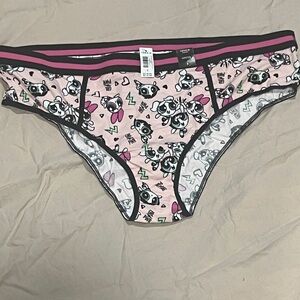 21. Pink Powerpuff Girls plus size hipster panties
